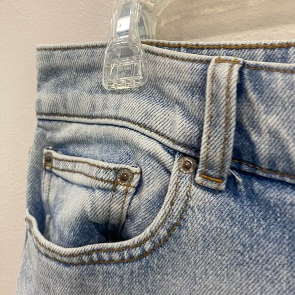 Talbots High Waist Straight Ankle Jeans in Lightwash Size 10P - Picture 7 of 12